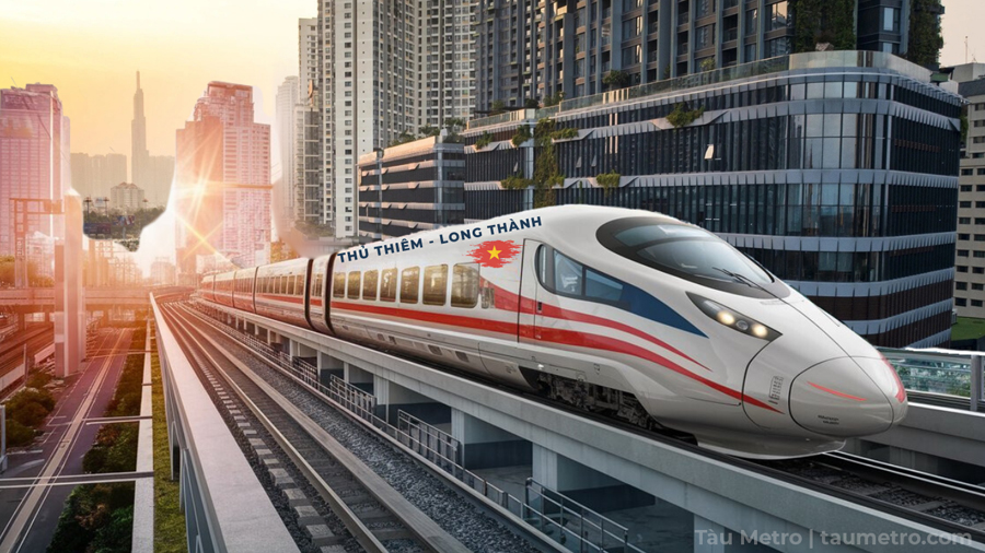 Tuyến metro Thủ Thiêm - Long Thành